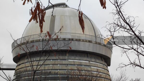 Купол 2,6-метрового телескопа в Бюраканской астрофизической обсерватории НАН РА - Sputnik Армения