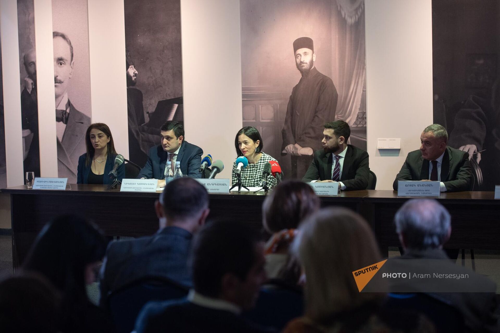 Пресс-конференция в музее-институте Комитаса (29 января 2024). Еревaн - Sputnik Армения, 1920, 29.01.2024