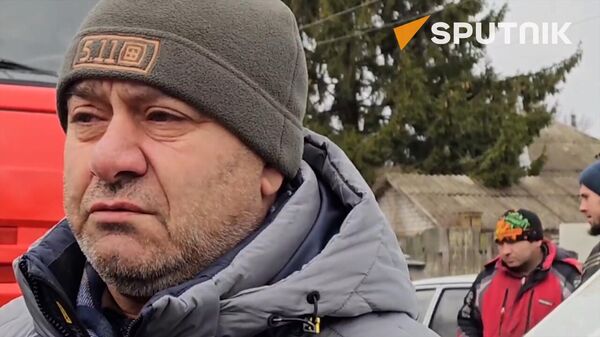 Вы думаете, для Украины мы люди?, родственник пострадавших на месте взрыва в Лисичанске - Sputnik Արմենիա