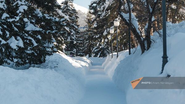 Зимний пейзаж в Джермуке - Sputnik Армения