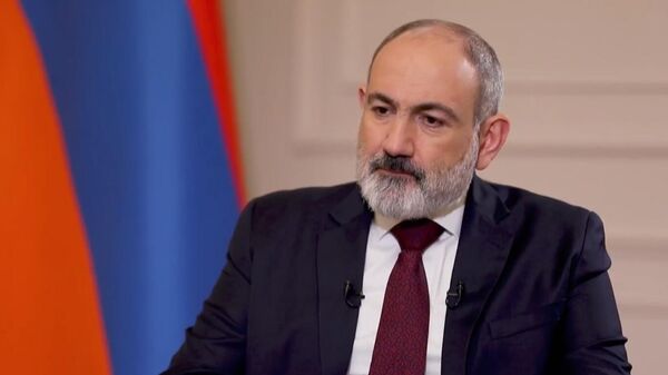 Премьер-министр Никол Пашинян дает интервью британской The Telegraph - Sputnik Армения