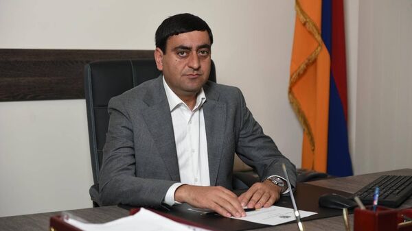 Глава общины Мецамор Ваграм Хачатрян - Sputnik Армения