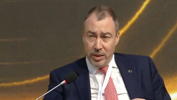 Специальный представитель ЕС по Южному Кавказу и кризису в Грузии Тойво Клаар  выступает на дипломатическом форуме в Анталье (1 марта 2024). Турция - Sputnik Армения