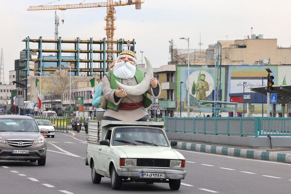 Праздничный Тегеран в канун Новруза - Sputnik Армения