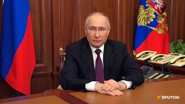 Обращение Путина к гражданам России по итогам президентских выборов - Sputnik Армения