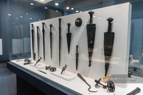 Լճաշենից հայտնաբերված զենքեր Պատմության թանգարանում - Sputnik Արմենիա