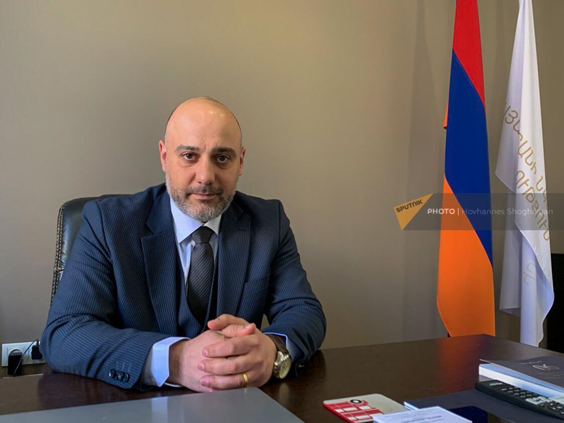 Председатель Союза художников Армении Сурен Сафарян - Sputnik Армения, 1920, 28.03.2024