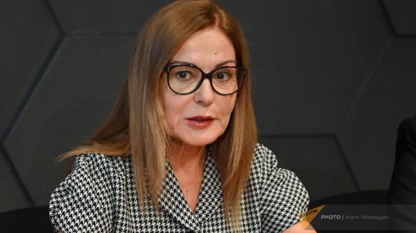 Сати Спивакова посетила Центр детской онкологии и гематологии Армении (3 апреля 2024). Еревaн - Sputnik Армения