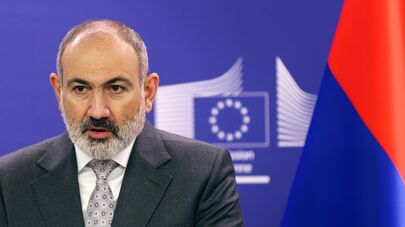 Премьер-министр Армении Никол Пашинян во время встречи Армения-ЕС-США (5 апреля 2024). Брюссель