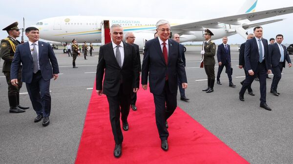 Հայաստան է ժամանել Ղազախստանի նախագահը - Sputnik Արմենիա