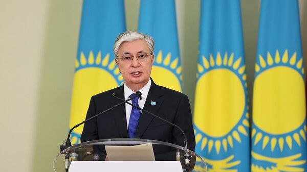 Президент Казахстана Касым-Жомарт Токаев  - Sputnik Армения