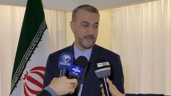 Министр иностранных дел Ирана Хосейн Амир Абдоллахиан  - Sputnik Արմենիա