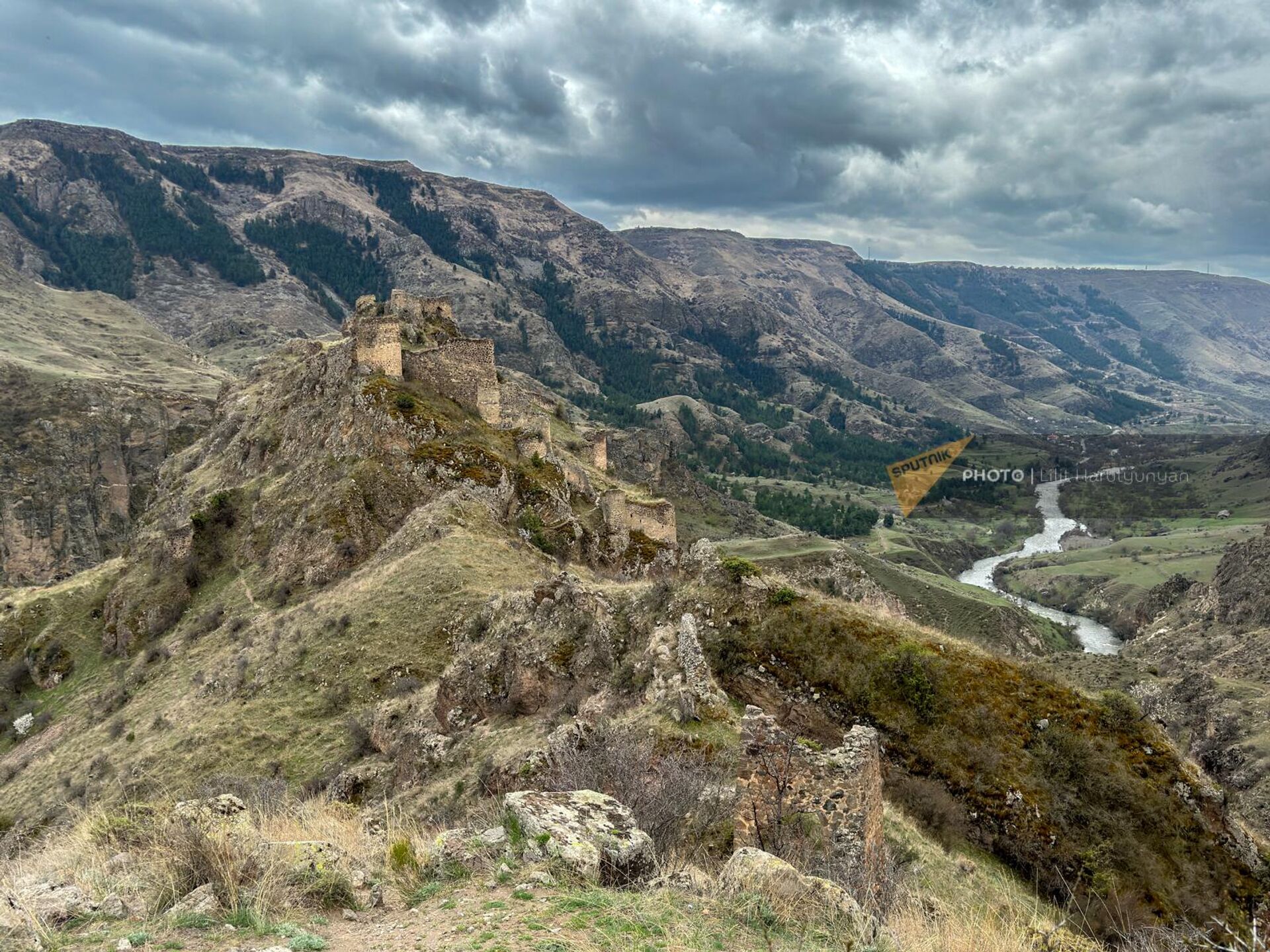 Крепость Тмук в Самцхе-Джавахети, Грузия - Sputnik Армения, 1920, 26.04.2024