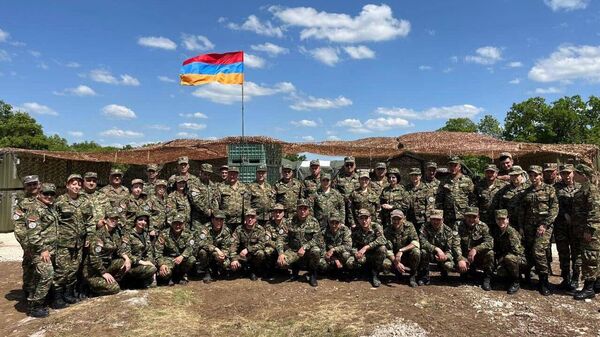 Հայաստանցի ռազմական բժիշկները մասնակցում են ՆԱՏՕ-ի բազմազգ զորավարժությանը - Sputnik Արմենիա