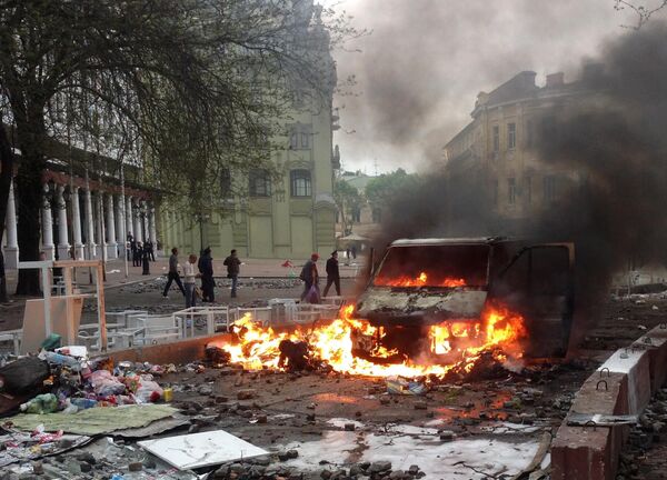 Массовые беспорядки в Одессе 2 мая 2014 года - Sputnik Армения
