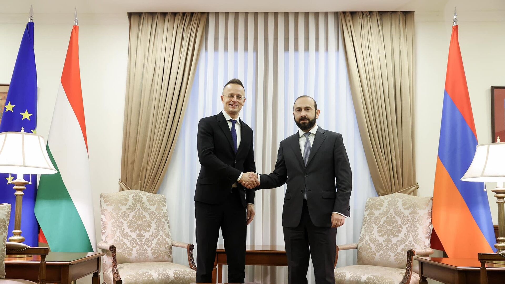 Պետեր Սիյարտո, Արարատ Միրզոյան - Sputnik Արմենիա, 1920, 05.05.2024