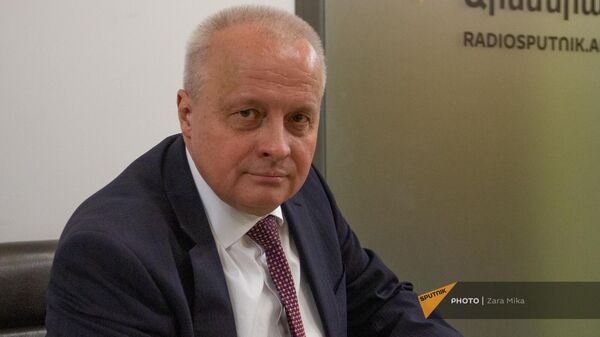 Посол РФ в Армении Сергей Копыркин в гостях радио Sputnik - Sputnik Армения