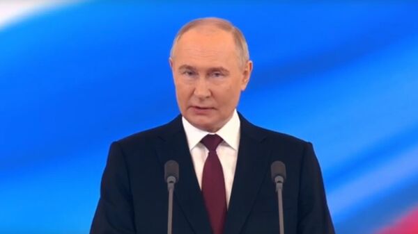 Президент РФ Владимир Путин на инаугурации (7 мая 2024). Москва - Sputnik Армения