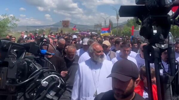 «Տավուշը հանուն հայրենիքի» երթը հասավ Երևան - Sputnik Արմենիա