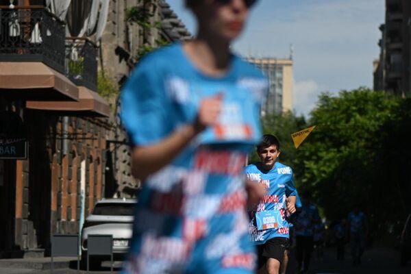 Полумарафон One Run, в котором принимают участие порядка 1000 человек (19 мая 2024). Еревaн - Sputnik Армения