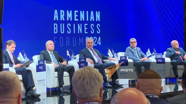 Панельная дискуссия: Армяно-Российские бизнес интегрaции: новые перспективы (25 мая 2024). Москвa - Sputnik Армения