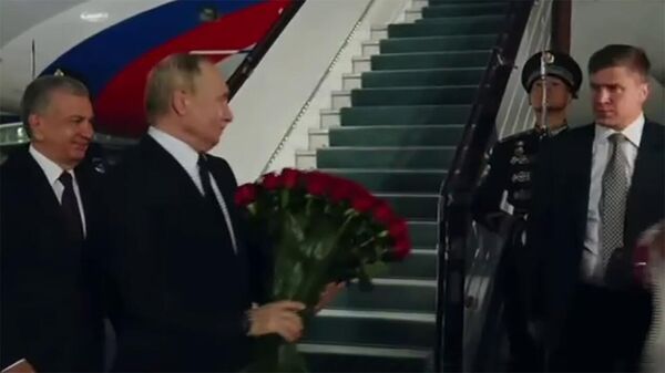 Владимир Путин начал государственный визит в Узбекистан. - Sputnik Армения