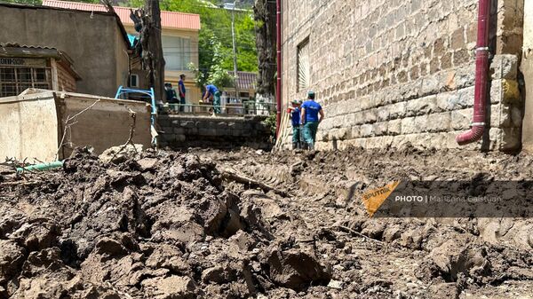 Последствия наводнения в Алаверди - Sputnik Армения