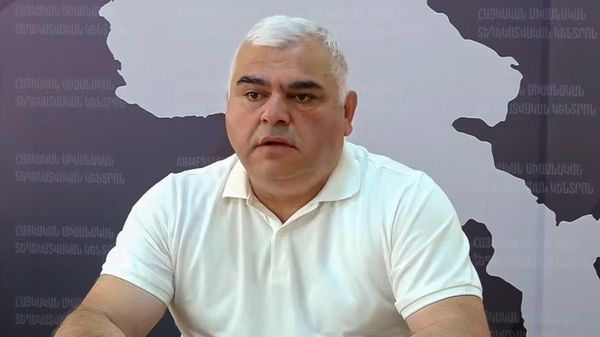 Пресс-конференция руководителя общины Ноемберян Арсена Агабабяна (1 июня 2024). Алаверди - Sputnik Армения