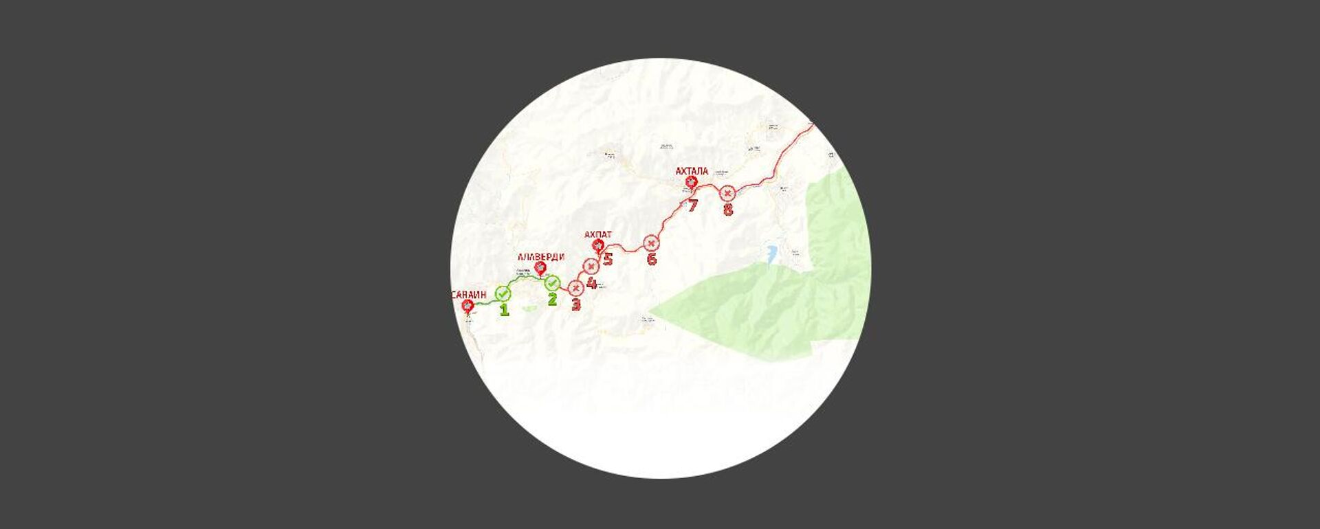 2024թ. մայիսի 26-ի ջրհեղեղից վնասված ՀԿԵ-ի տեղամասերի քարտեզը - Sputnik Արմենիա, 1920, 06.06.2024