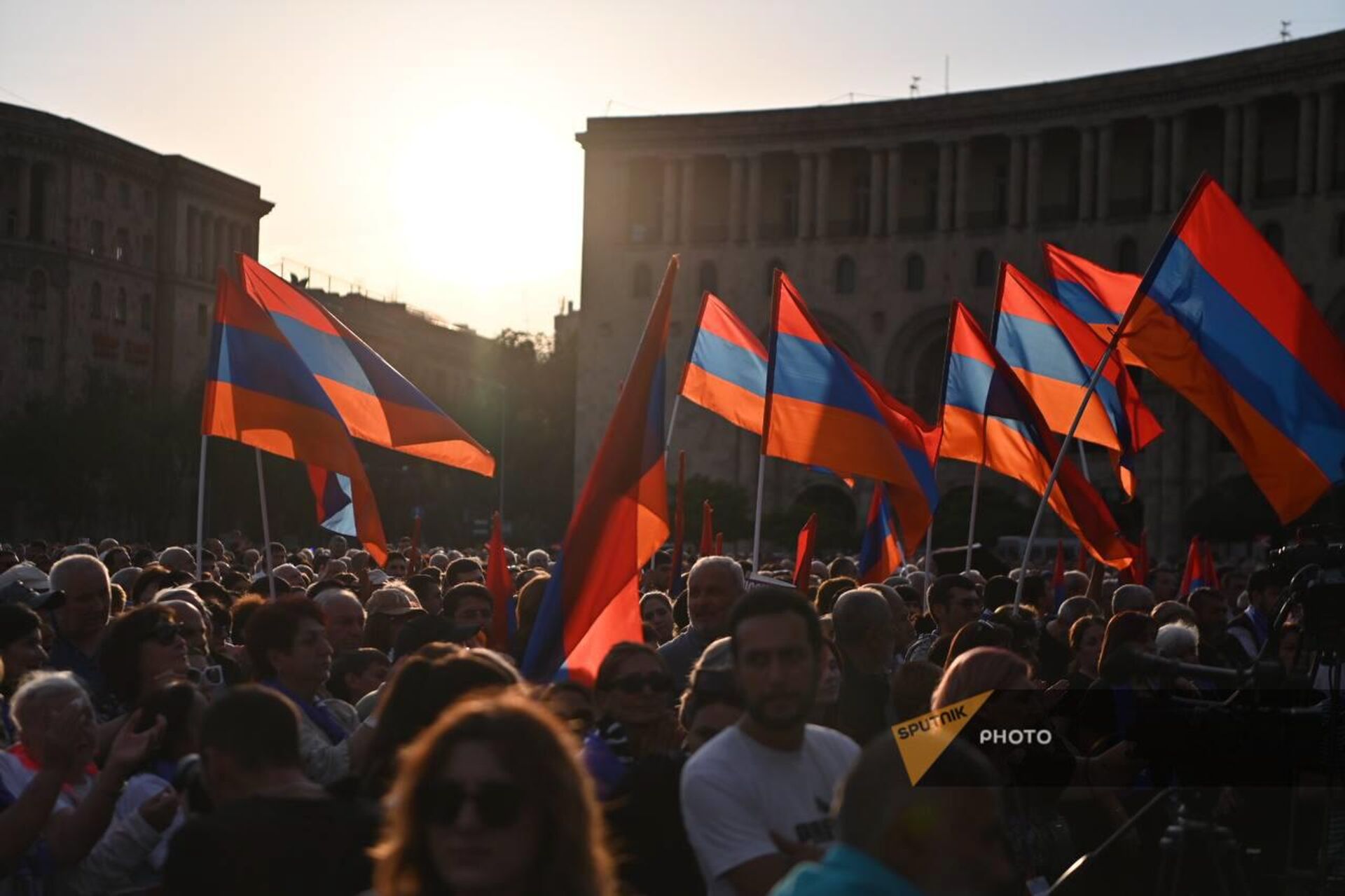 Митинг оппозиции на площади Республики (9 июня 2024). Еревaн - Sputnik Армения, 1920, 09.06.2024