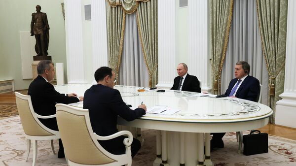 Президент Владимир Путин встретился с главой МИД Турции Хаканом Фиданом - Sputnik Армения