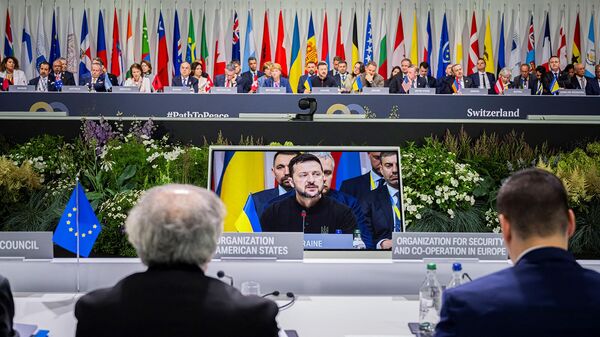 Саммит по вопросам мира в Украине (16 июня 2024). Бургеншток - Sputnik Армения