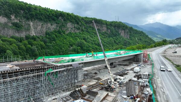 երին Լարս տանող թունելի շինարարություն - Sputnik Արմենիա