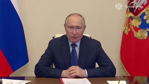 Путин провёл оперативное совещание с постоянными членами Совета Безопасности - Sputnik Армения