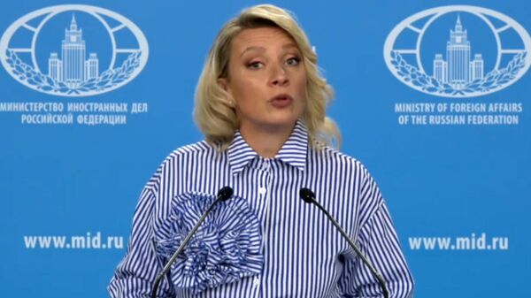 Мария Захарова проводит еженедельный брифинг (12 июля 2024). Москва - Sputnik Армения