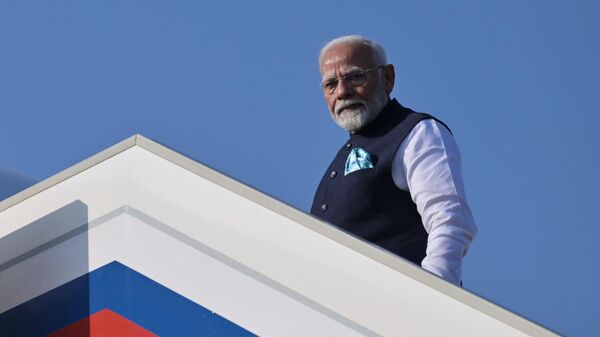 Церемония отлета премьер-министра Индии Н. Моди из России (9 июля 2024 г) - Sputnik Армения