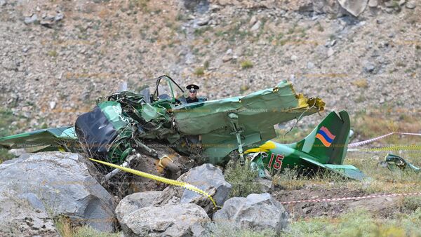 Եղվարդի մոտ ինքնաթիռը կործանվել է կուրսանտ Արմեն Խաչատրյանի հետ 2-րդ թռիչքի ընթացքում. ՔԿ