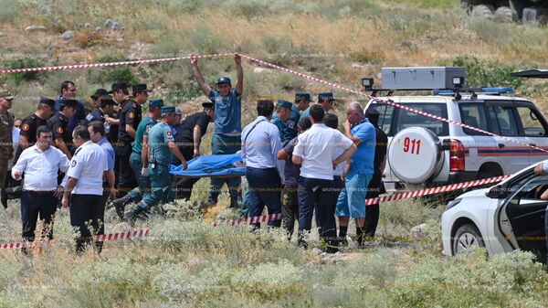 Минобороны Армении опубликовало имена погибших при крушении самолет Як-52 пилотов