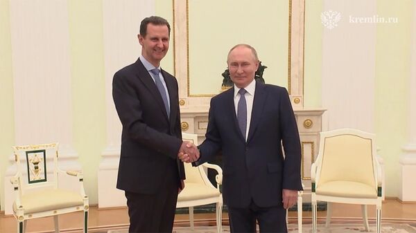 Встреча Владимира Путина с Президентом Сирийской Арабской Республики Башаром Асадом - Sputnik Армения