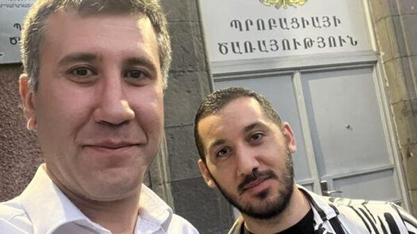 Ռուբեն Մելիքյանն ու Սամվել Վարդանյանը - Sputnik Արմենիա