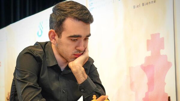 Гроссмейстер Айк Мартиросян на Международном шахматном турнире Biel Chess Festival 2024 - Sputnik Армения