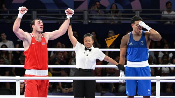 Армянский боксер Давид Чалоян начал с победы и вышел в 1/4 финала Олимпиады