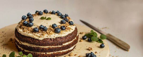 Торт с голубикой Торт с голубикой - Sputnik Արմենիա