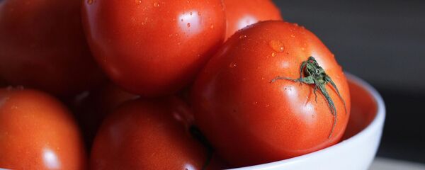 Тарелка с помидорами - Sputnik Армения