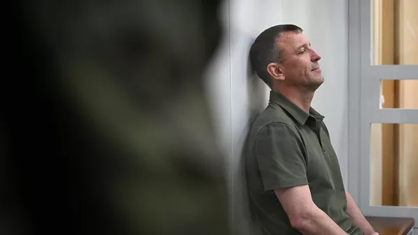 Бывший командующий 58-й общевойсковой армией генерал-майор Иван Попов на заседании в 235-м гарнизонном военном суде (27 мая 2024). Москвa - Sputnik Армения