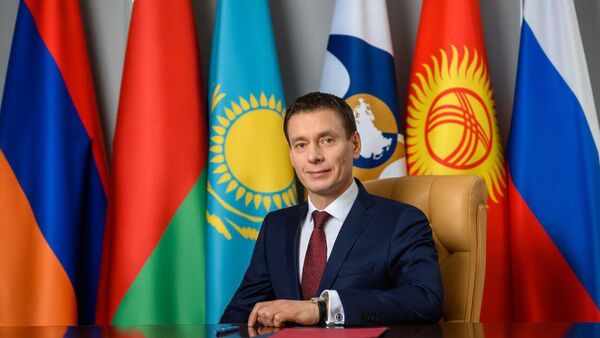 Министр по торговле ЕЭК Андрей Слепнев - Sputnik Армения