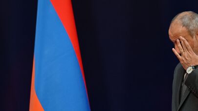 Премьер-министр Никол Пашинян перед заседанием Евразийского межправительственного совета (1 октября 2024). Еревaн