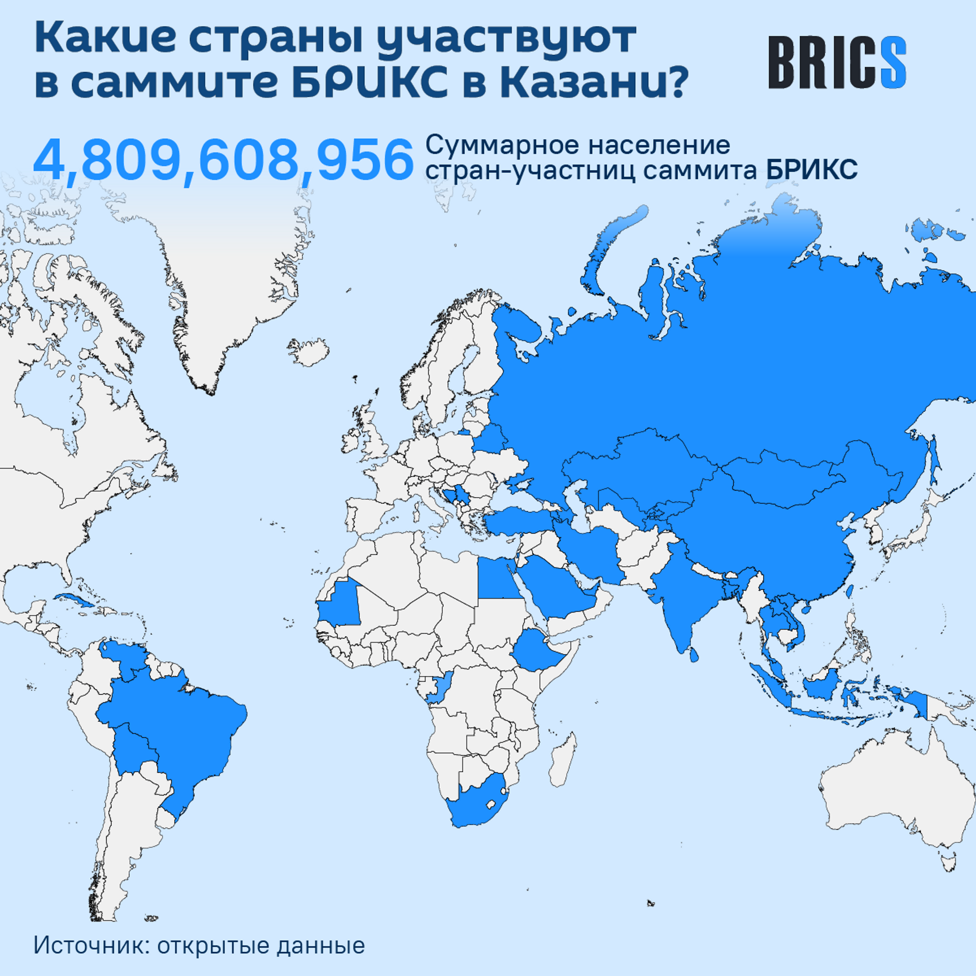 Какие страны участвуют в саммите БРИКС в Казани? - Sputnik Армения, 1920, 24.10.2024