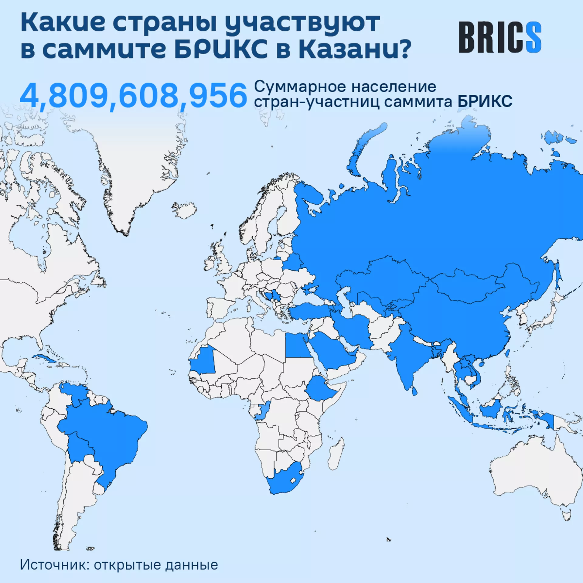 Какие страны участвуют в саммите БРИКС в Казани? - Sputnik Армения, 1920, 24.10.2024