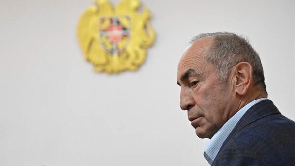 Роберт Кочарян во время суда (28 ноября 2024). Еревaн - Sputnik Армения